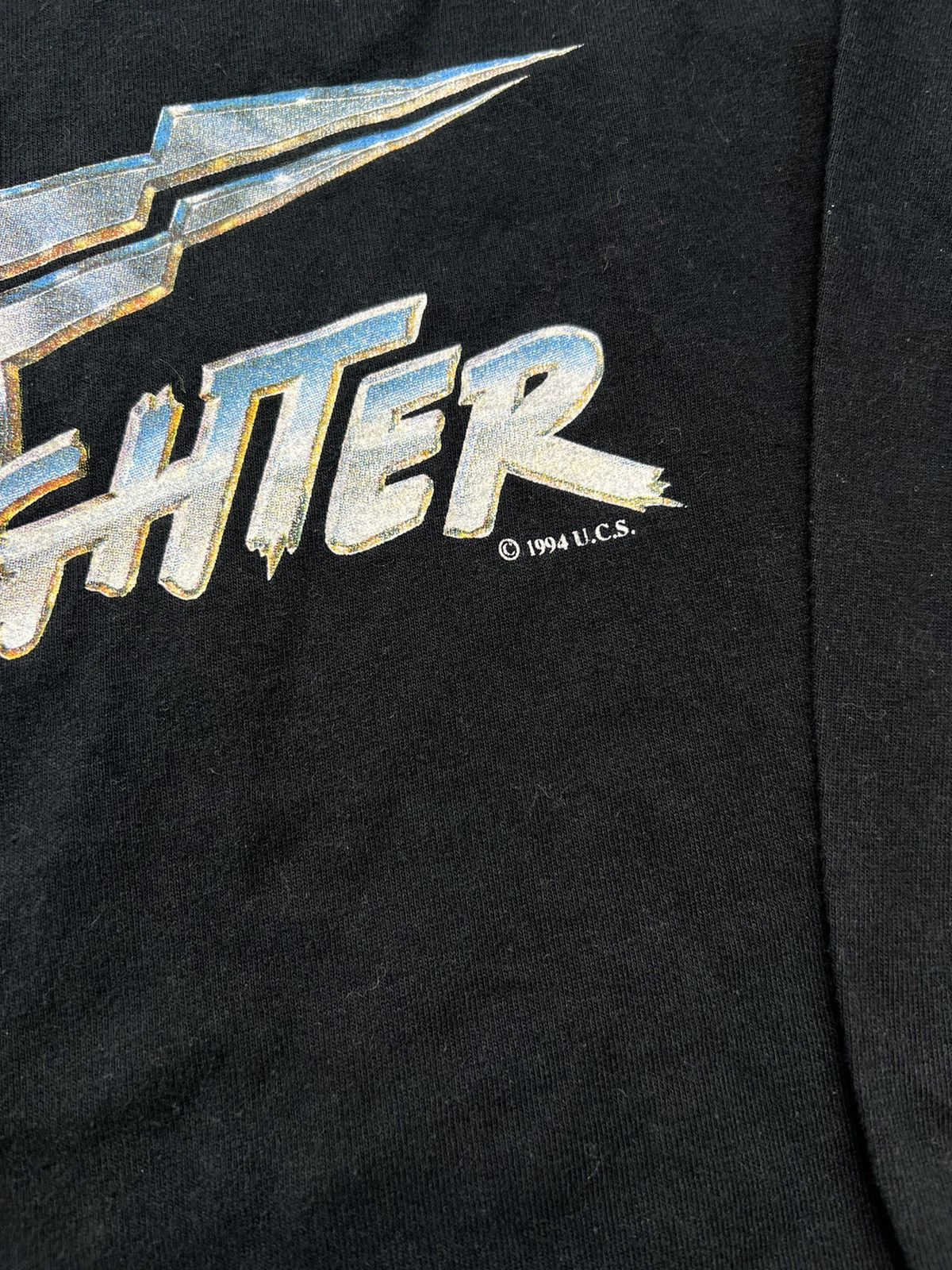 Vintage Longsleeve Street Fighter 1994 Vintage Movie Game 90’s Rare Size US XL / EU 56 / 4 - 3 Thumbnail