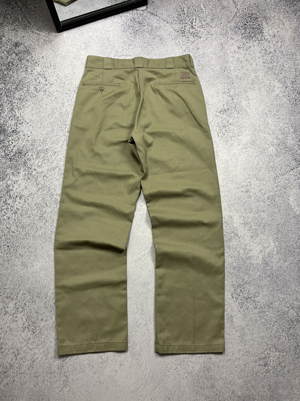 Dickies Vintage Dickies 874 Original Fit Beige Trousers Pants Skate Size US 33 - 9 Thumbnail
