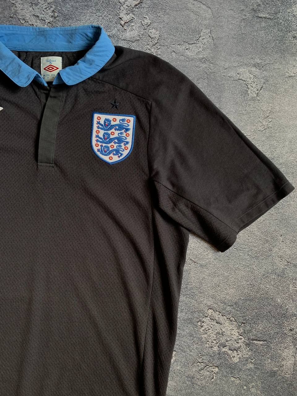Umbro Umbro England National Team Jersey 2011-2013 Gray/Blue Size US L / EU 52-54 / 3 - 3 Thumbnail
