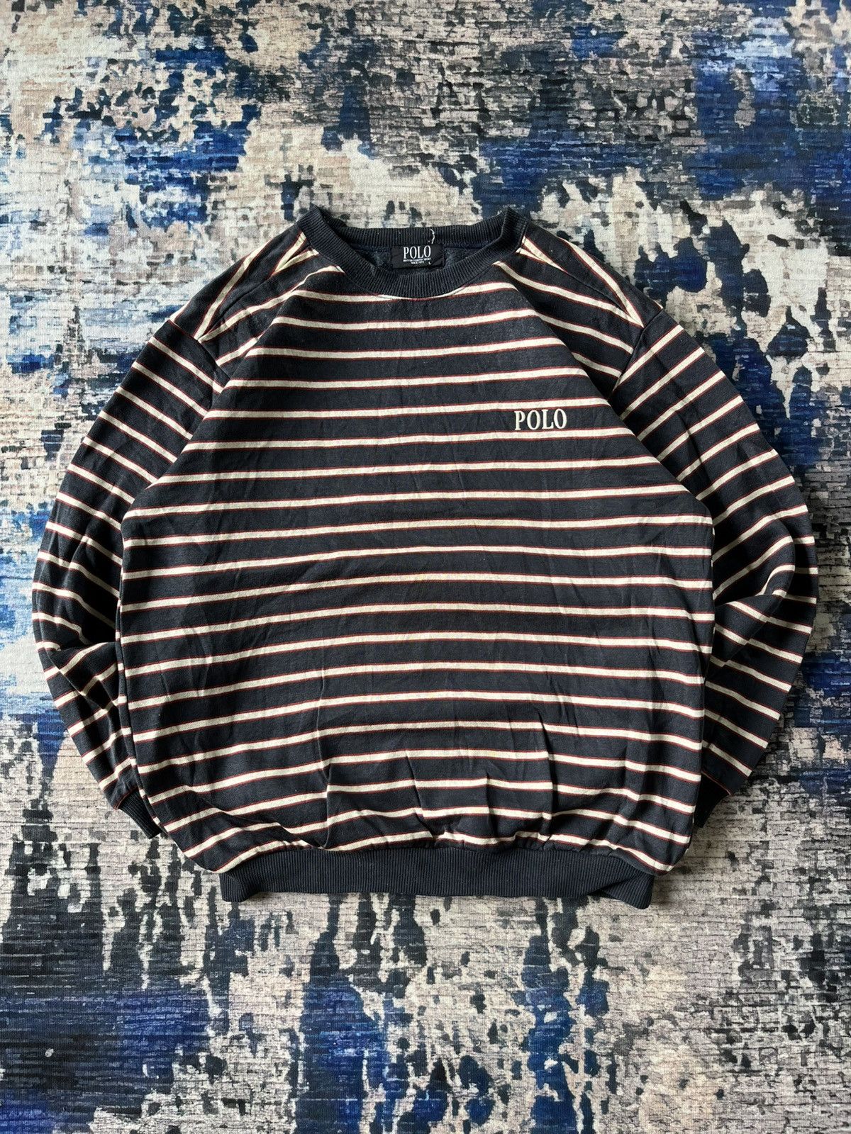 🔥Polo British Country Spirit Stripe Sweetshirts