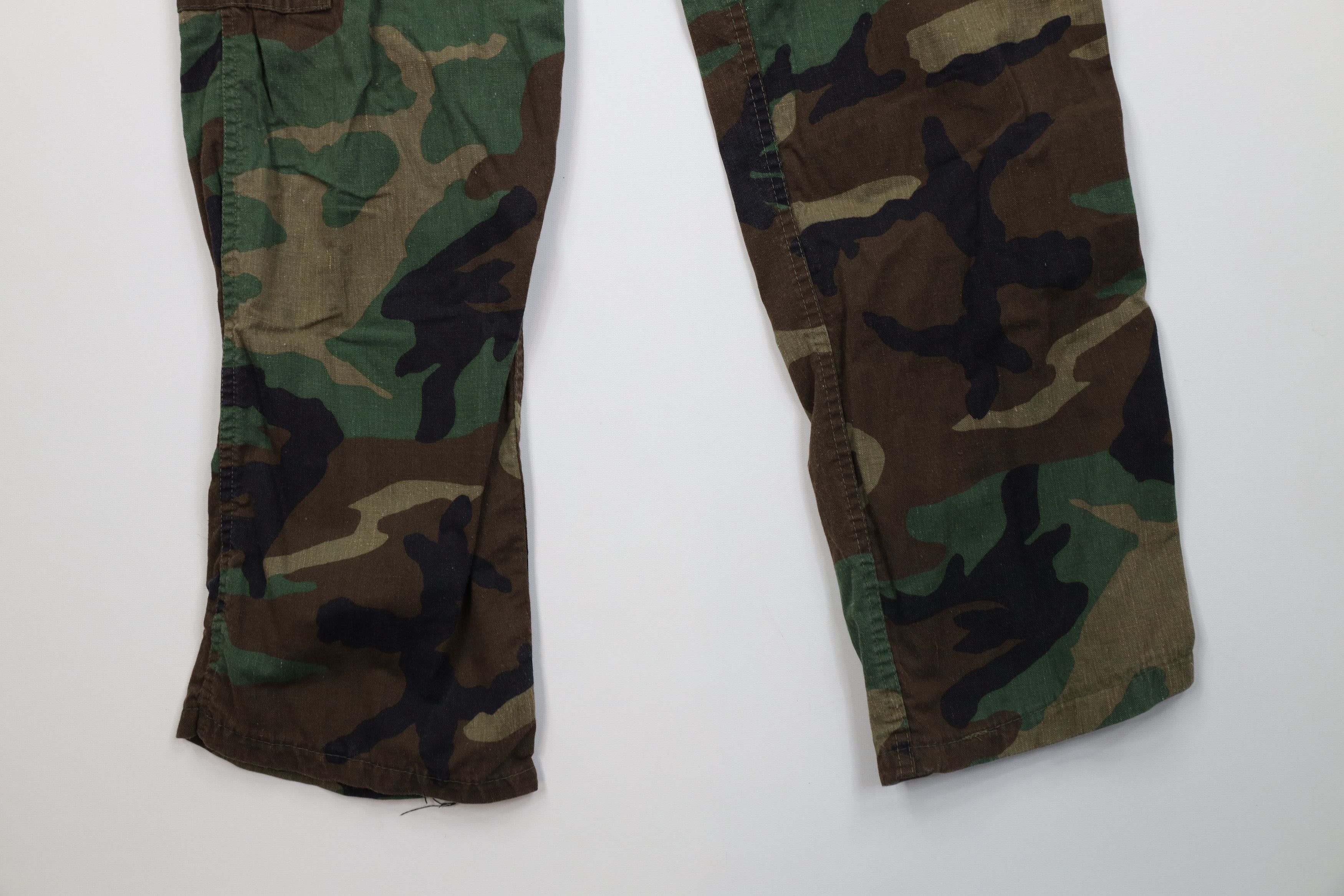 Vintage Vintage 80s 90s Streetwear Wide Leg Camouflage Cargo Pants Size US 36 / EU 52 - 4 Thumbnail