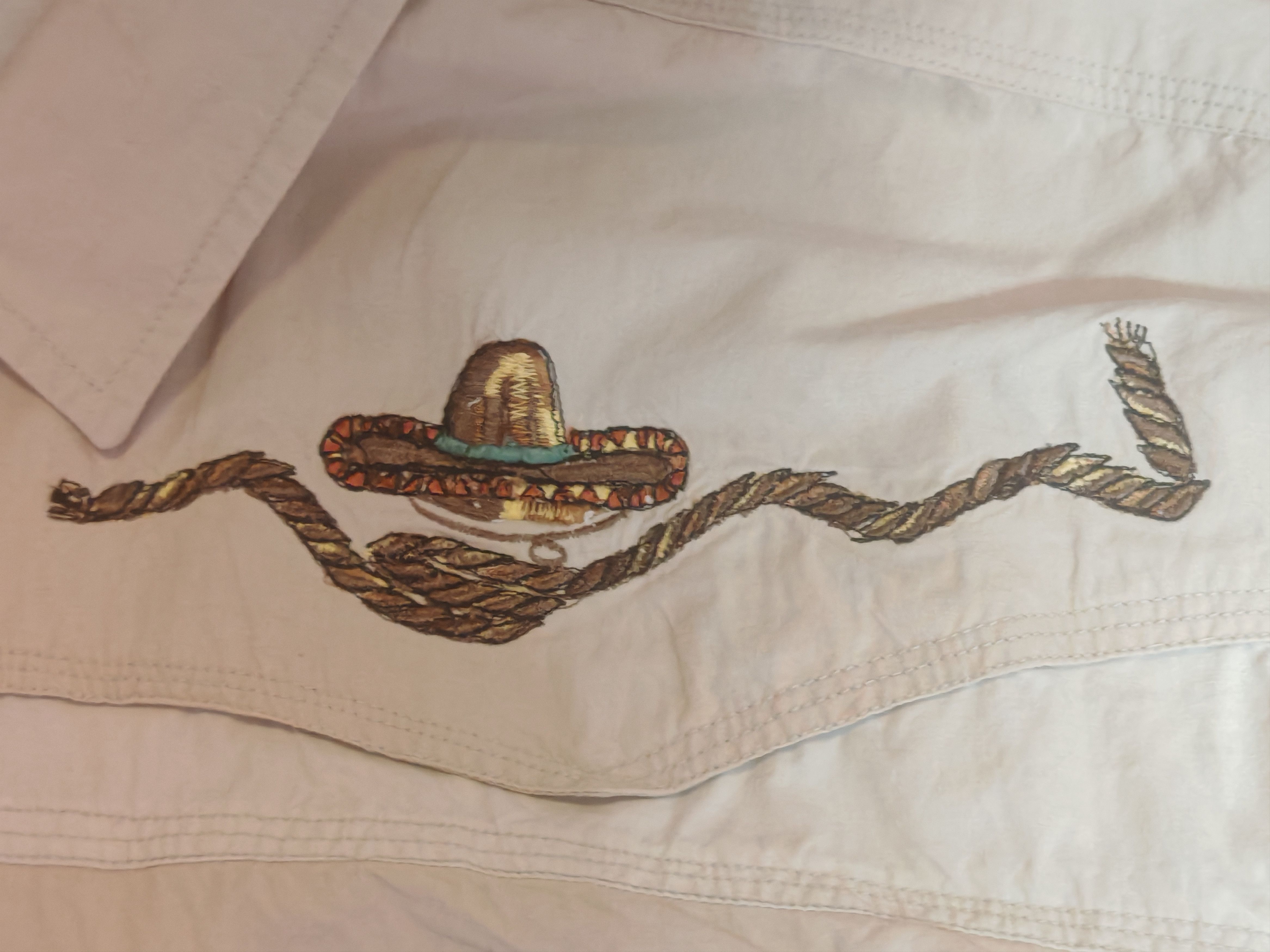 C&A Rare Vintage 80s 90s Western Men's Embroidered Shirt size M Size US M / EU 48-50 / 2 - 9 Thumbnail