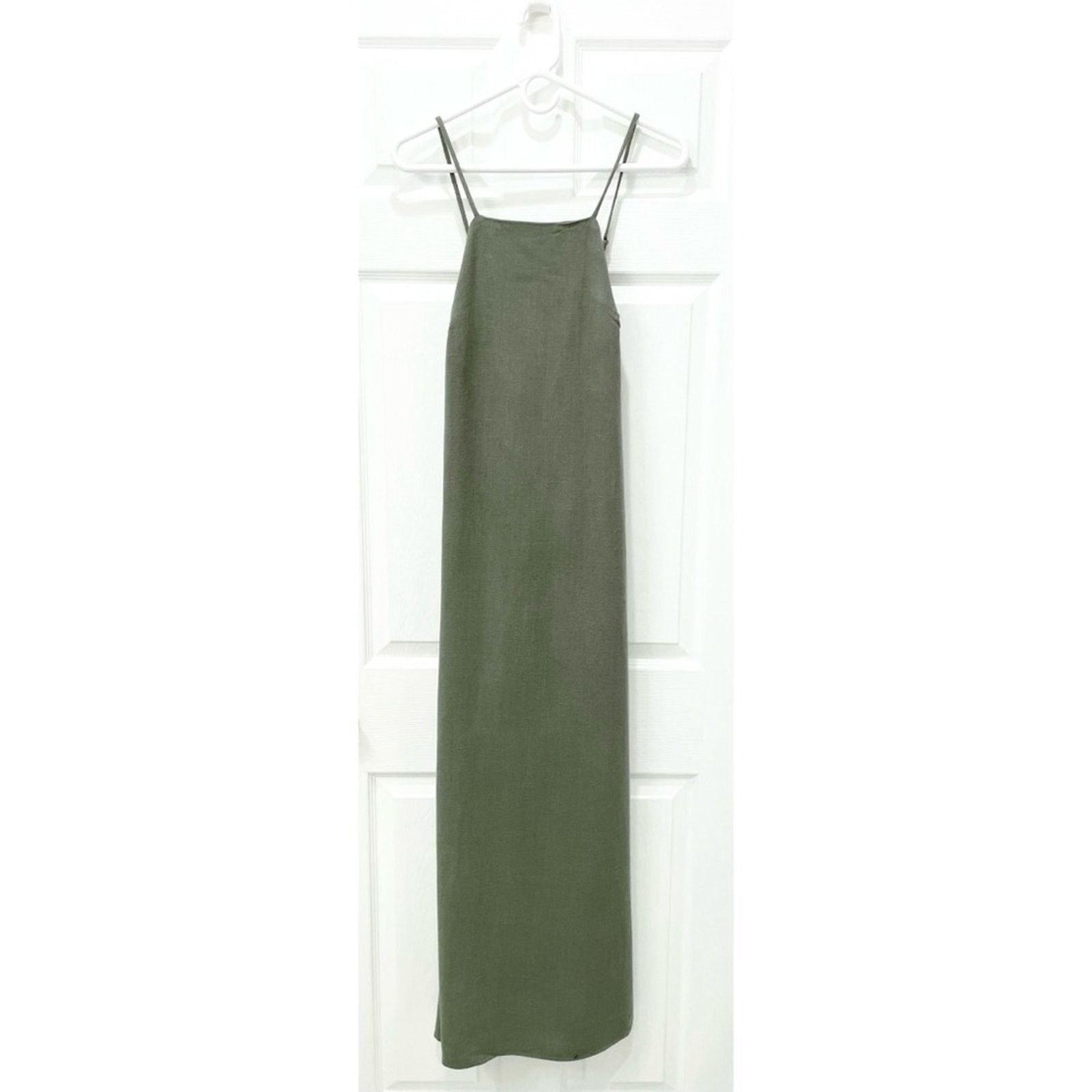 Urban Renewal Urban Outfitters Urban Renewal Linen Open-Back Midi Dress M Size M / US 6-8 / IT 42-44 - 1 Thumbnail