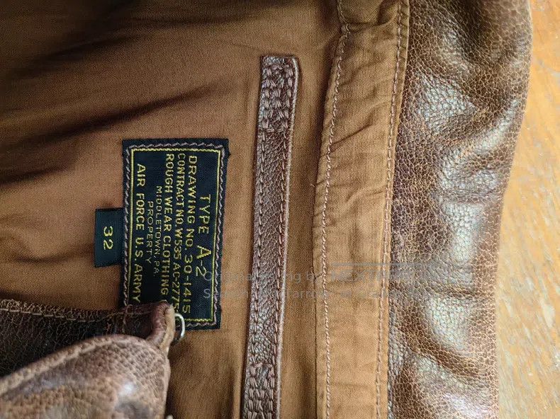 The Real McCoy's The Real McCoys A2 a2 Leather Jacket Size US XS / EU 42 / 0 - 3 Thumbnail