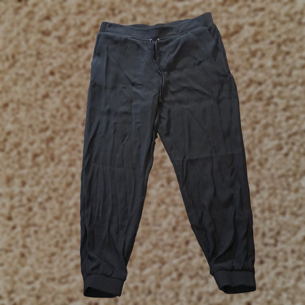 Ted Baker Ted Baker Pants Womens XL Black Joggers Pull On Pockets Minimal Casual Capsule Size 40" / US 18 - 1 Thumbnail