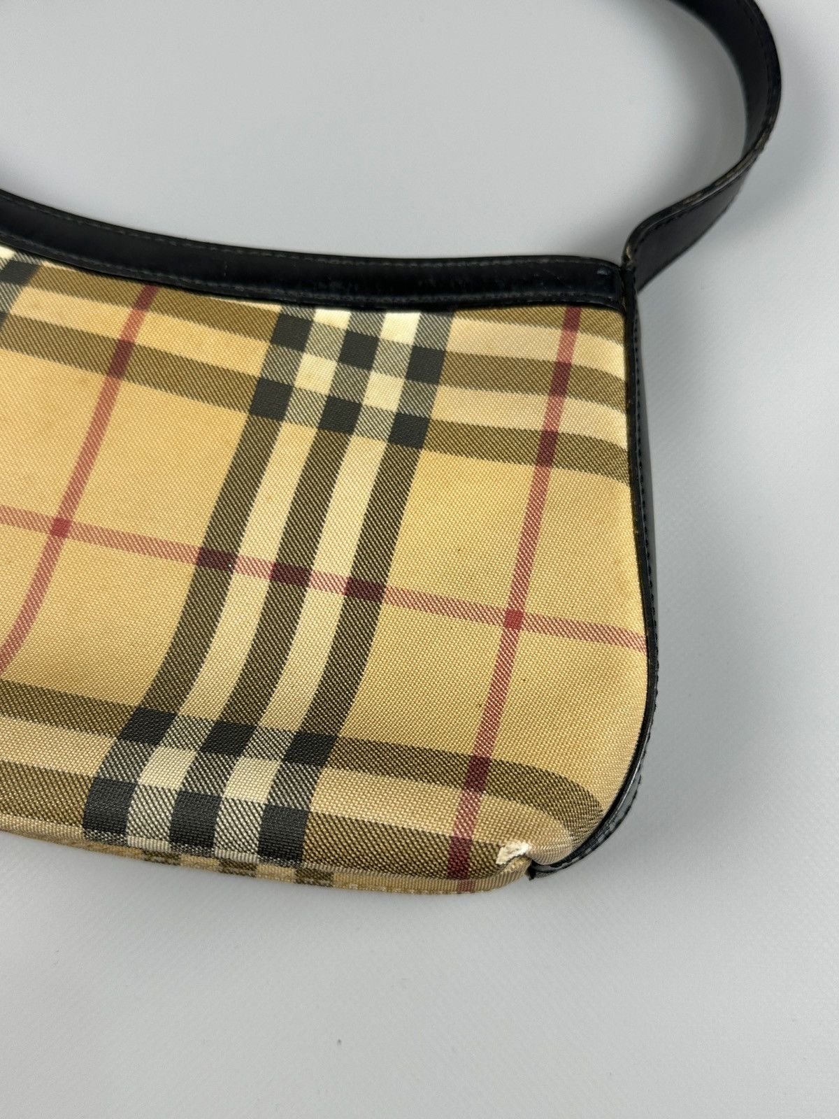Burberry Vintage Burberry London Nova Check Baguette Shoulder Bag Size ONE SIZE - 14 Thumbnail
