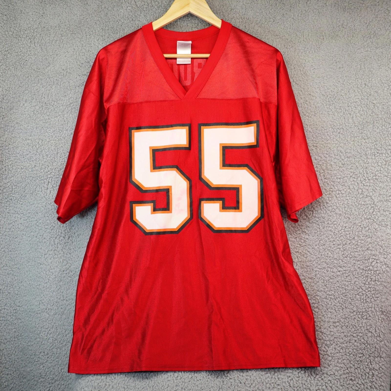 NFL Bucs Jersey #55 Derrick Brooks XL Tampa Bay NFL Buccaneers Size ONE SIZE - 1 Thumbnail