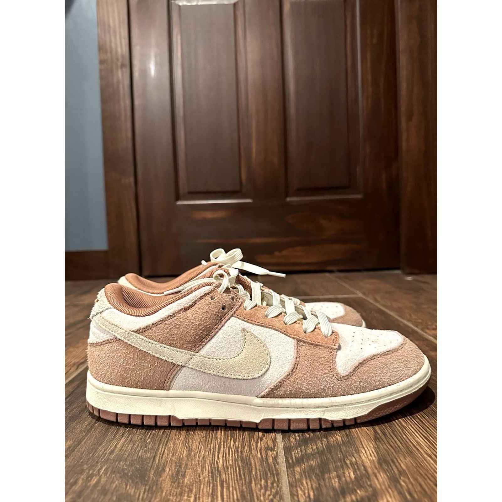 Nike Nike Dunk Low Pro Premium Medium Curry Size 8 Men’s DD1390-100 Basketball Sneaker Mens Size US 8 / EU 41 - 3 Thumbnail