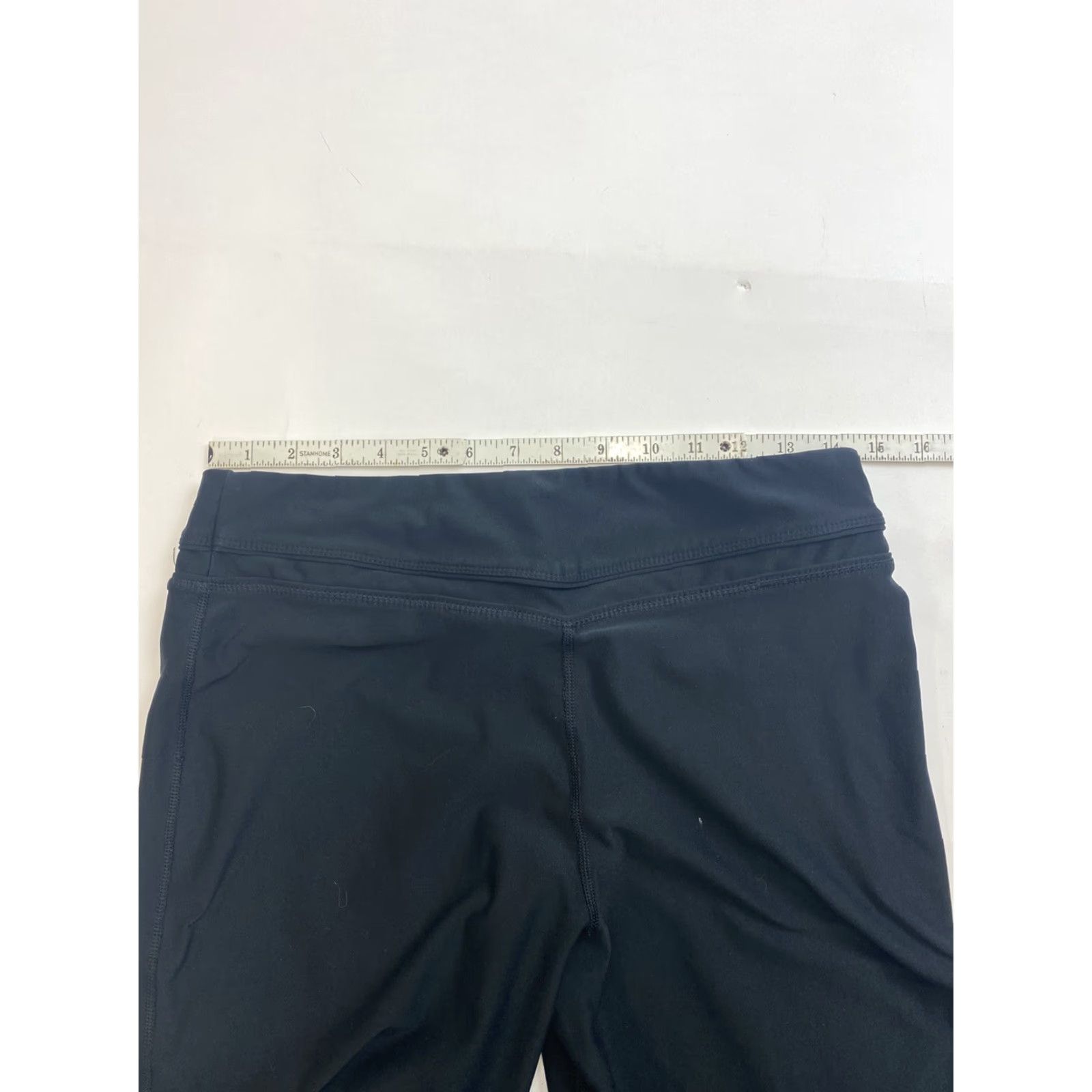Nike VINTAGE Nike Fit Dry Cropped Leggings Womens Medium Black Size 32" / US 10 / IT 46 - 5 Thumbnail