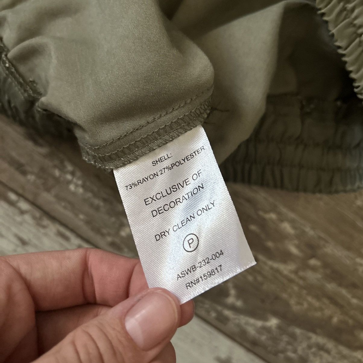 Other Altar’d State Pants Olive Green Women’s 28W P Size 28" / US 6 / IT 42 - 7 Thumbnail