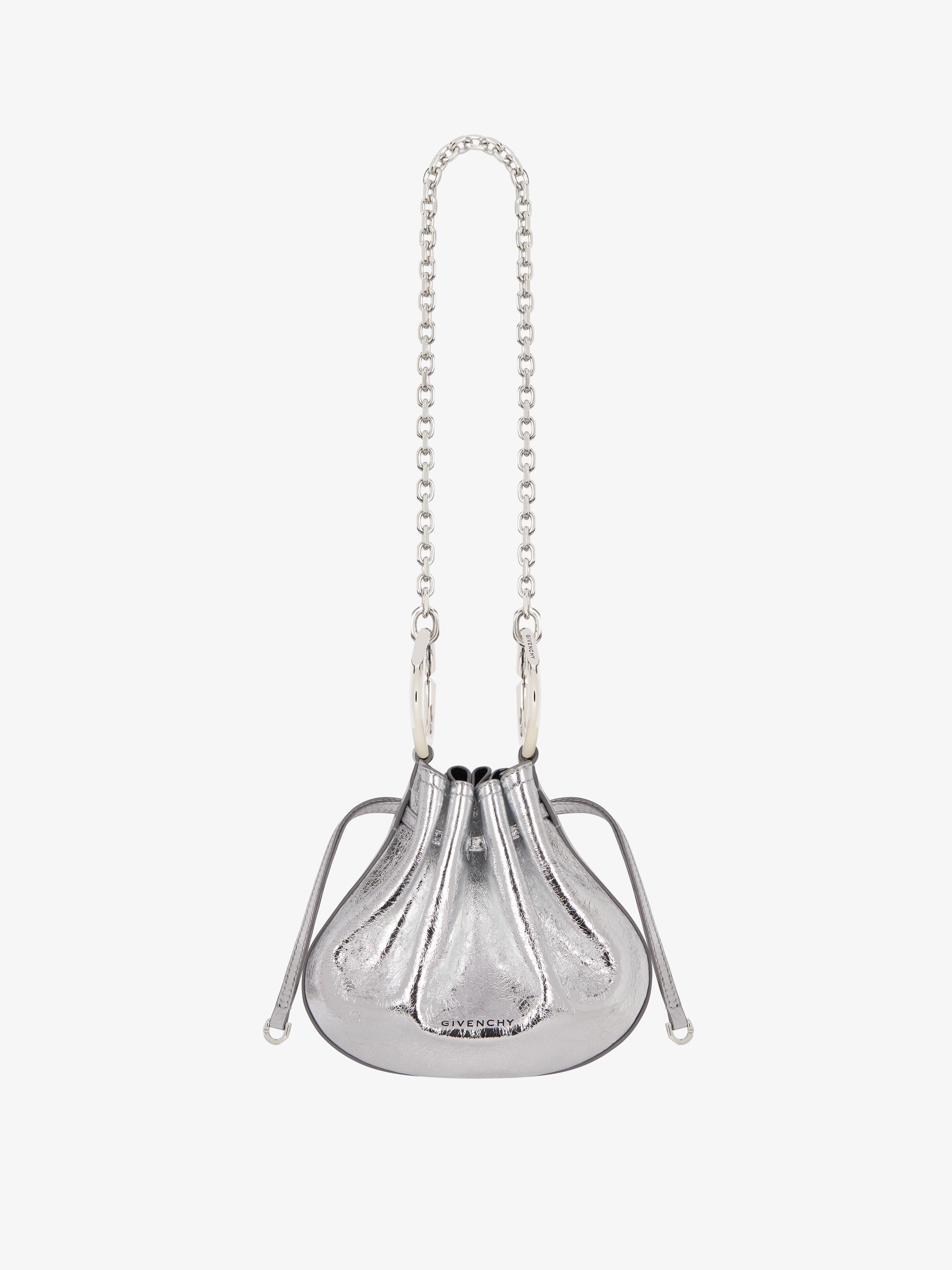 Givenchy o1srvl11e0925 Size: OS / Mini Pumpkin Bag in Silver Size ONE SIZE - 1 Thumbnail