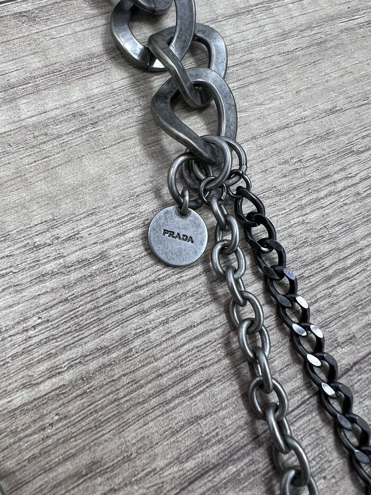 Prada × Vintage RAREVINTAGE PRADA COLLIER in Metallo Nacklace Crystal Size ONE SIZE - 4 Thumbnail