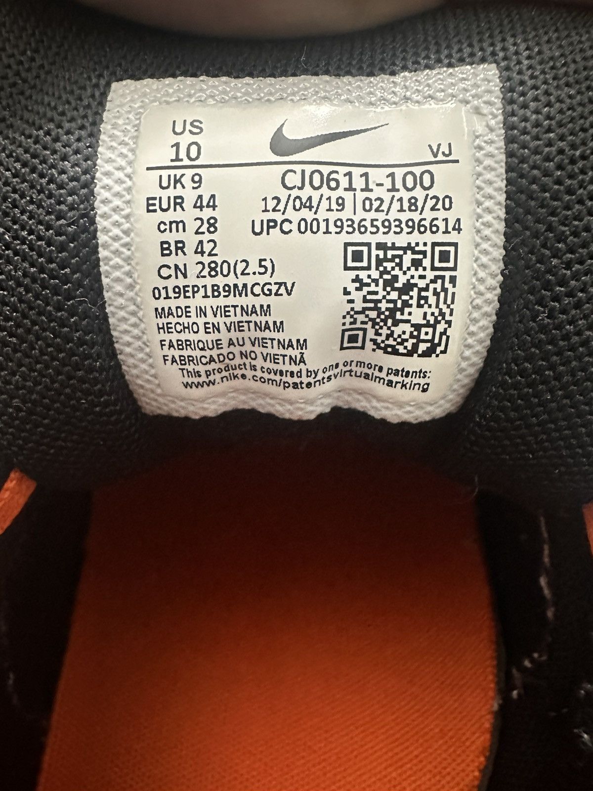 Nike Air Max 90 ‘Home & Away - Safety Orange’ Size US 10 / EU 43 - 6 Thumbnail