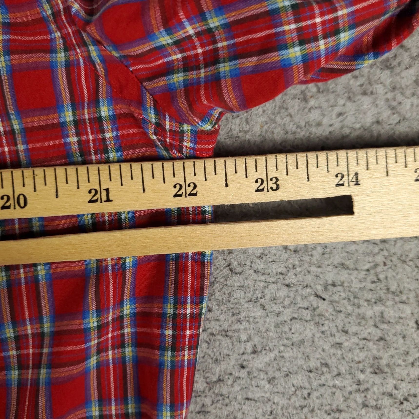 Vineyard Vines Vineyard Vines Shirt Adult Medium Red Plaid Button-Up Long Sleeve Cotton Mens Size US M / EU 48-50 / 2 - 5 Thumbnail