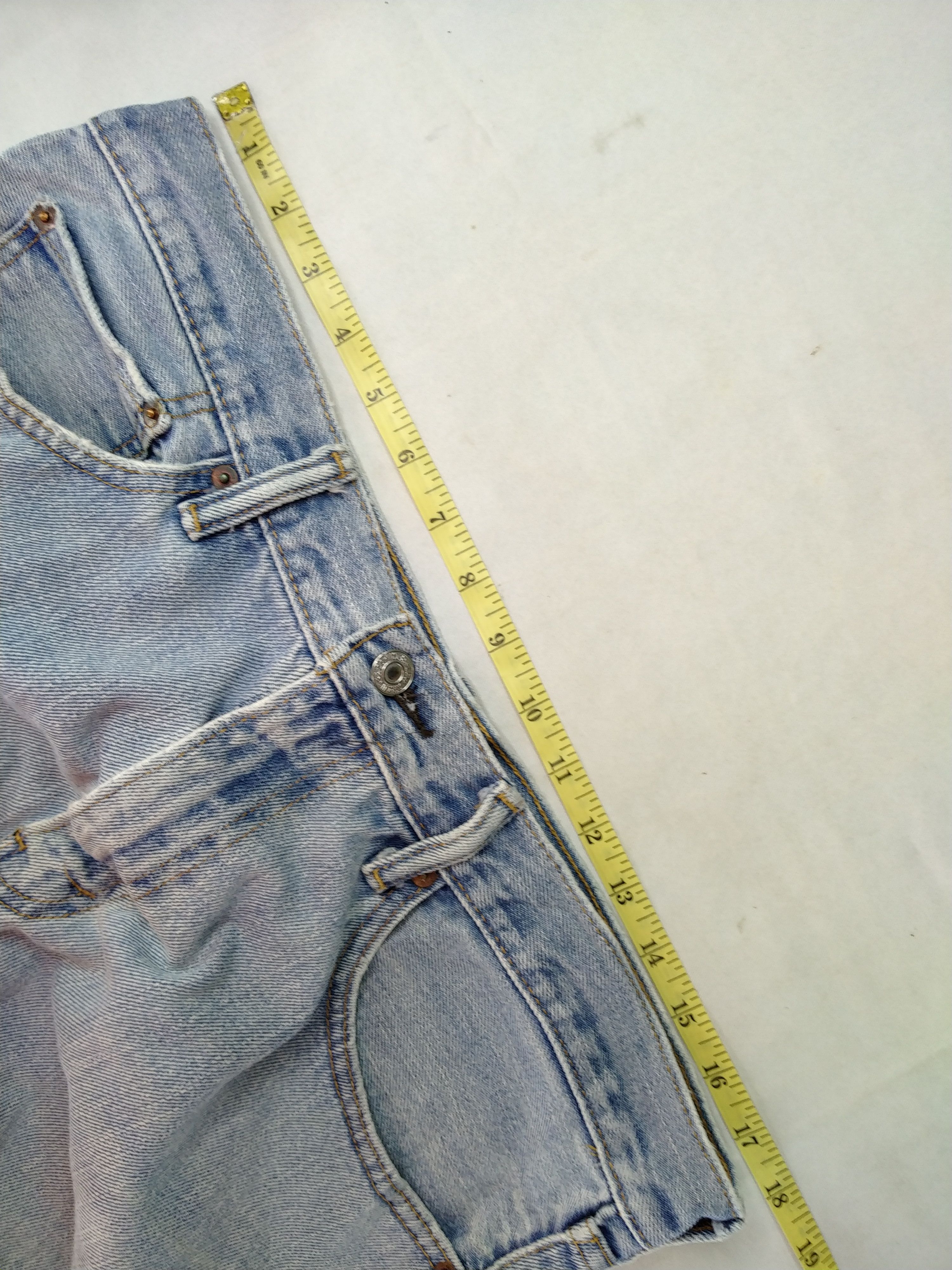 Japanese Brand Light Wash Vintage Levi's 505 35 x 31.5 Denim -JN349 Size US 34 / EU 50 - 5 Thumbnail