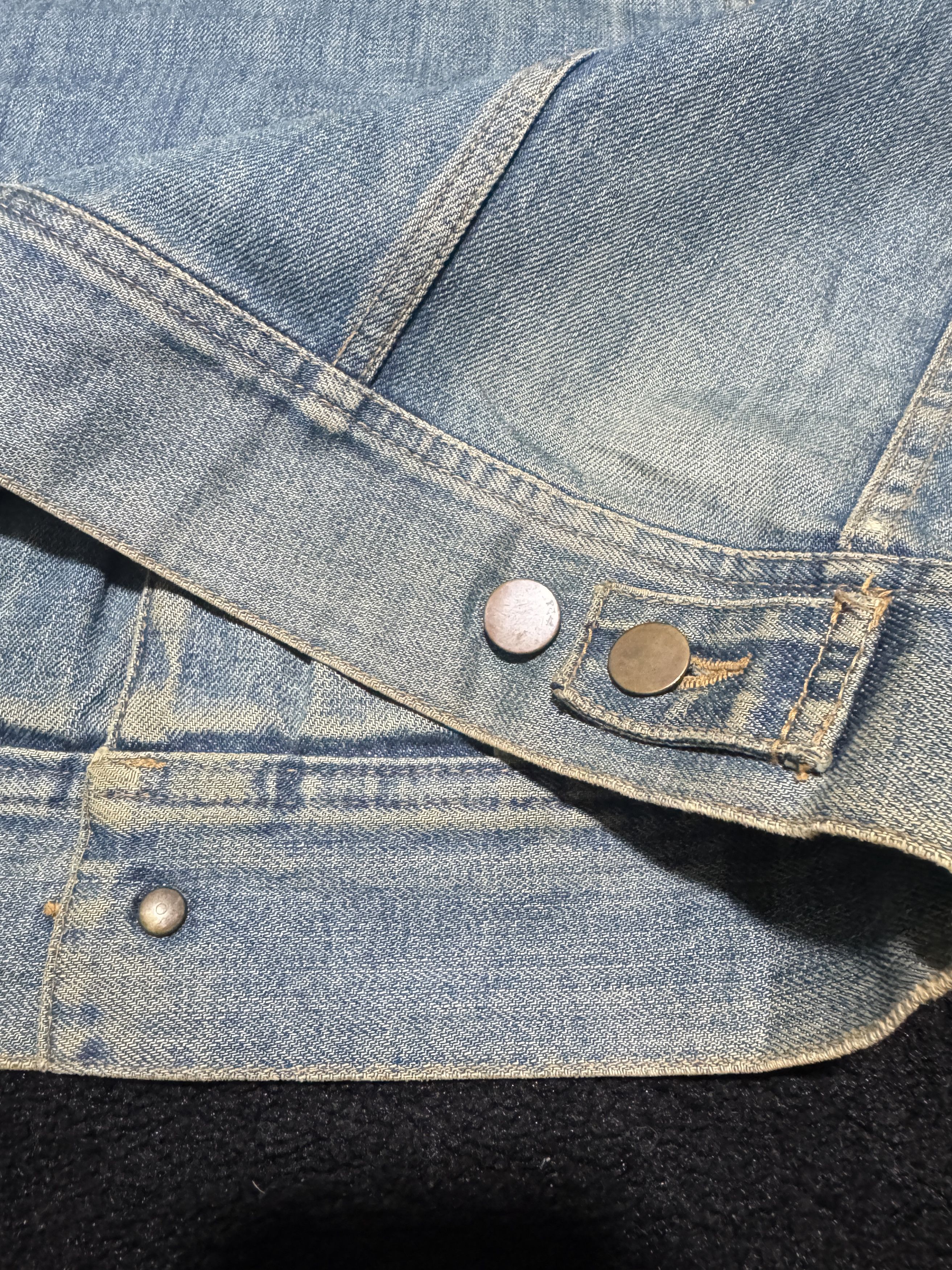 Maison MIHARA YASUHIRO Miharayasuhiro Denim Coat Jacket Patina Rusty Size US S / EU 44-46 / 1 - 5 Thumbnail