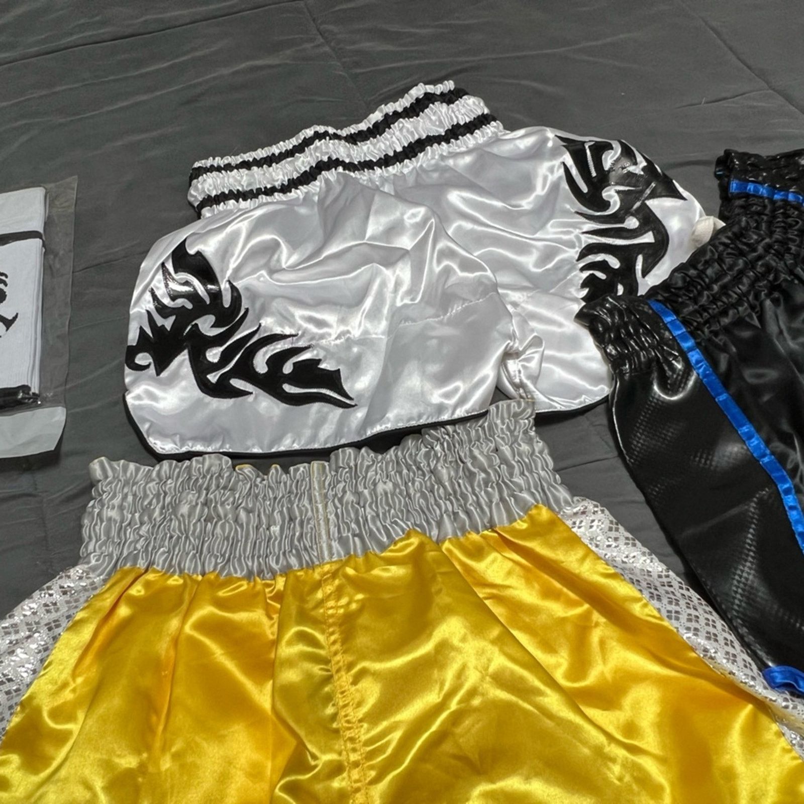 Other Lot 3 Muay Thai Men’s MMA Shorts M,M, & S + Ankle Support Size US 32 / EU 48 - 12 Thumbnail