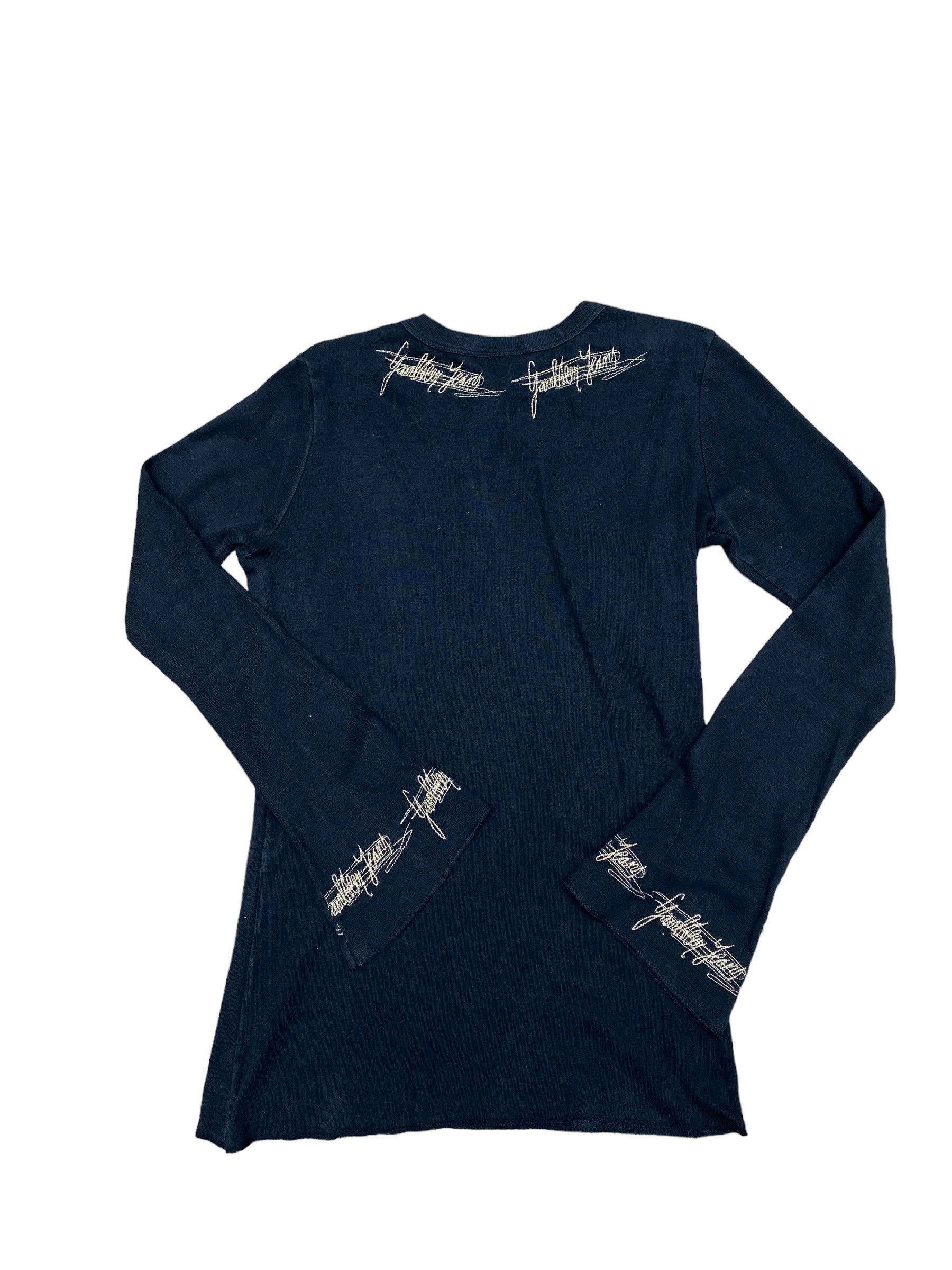 Jean Paul Gaultier JPG Black Gaultier’s signature longsleeves Size S / US 4 / IT 40 - 3 Thumbnail