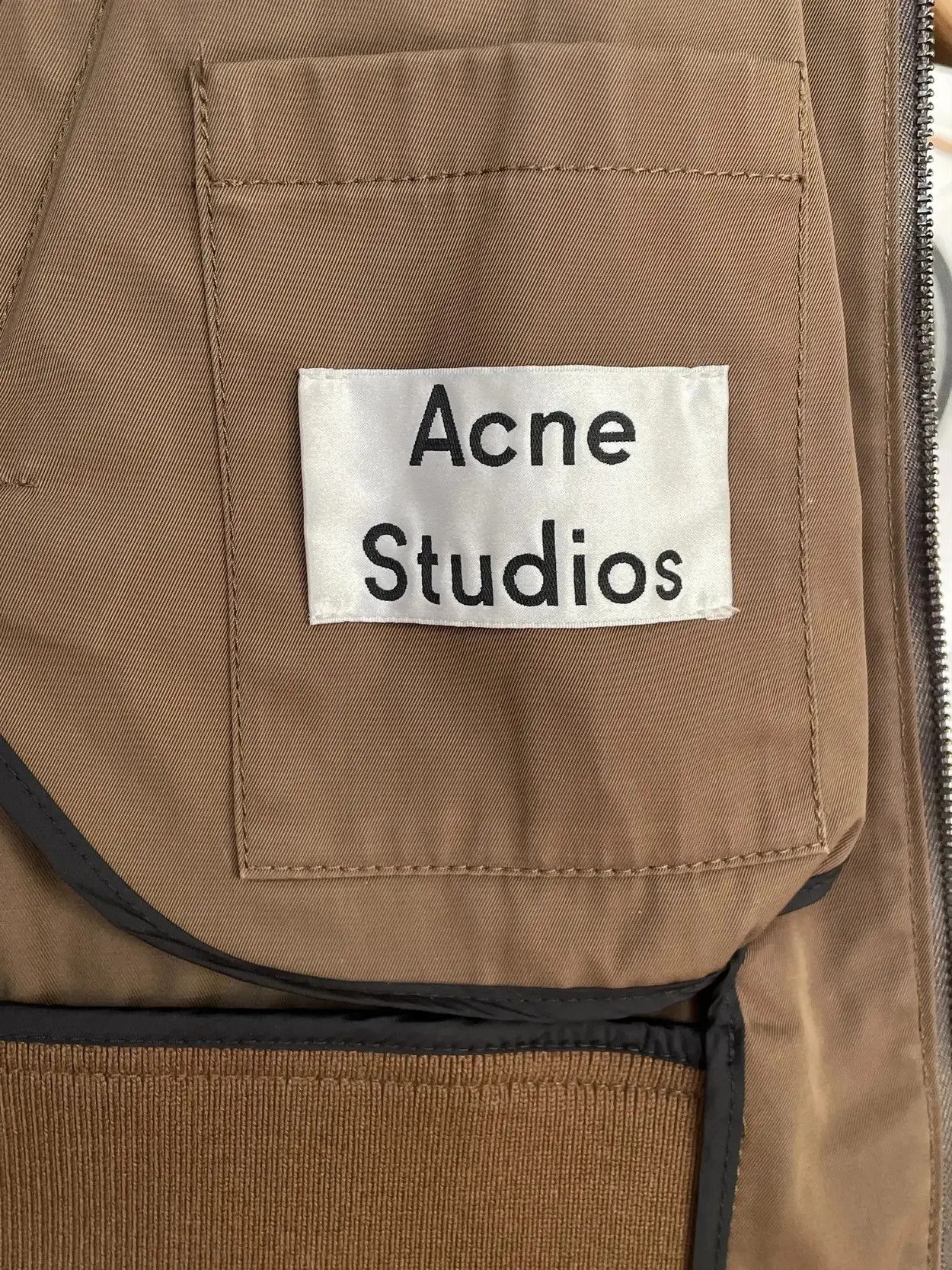 Acne Studios ACNE STUDIOS Jacket Bomber Harrington Style Coat Brown Size US S / EU 44-46 / 1 - 4 Thumbnail