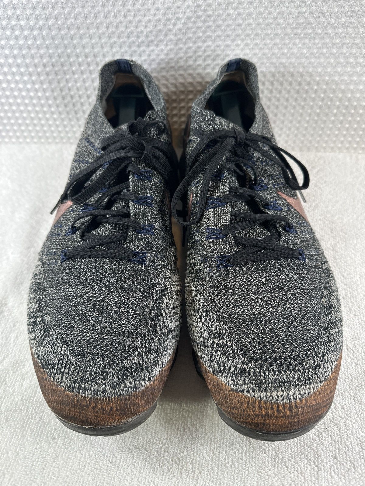 Nike Nike Air VaporMax Flyknit EXPLORER Black Rose Gold Shoes Size US 15 / EU 48 - 3 Thumbnail