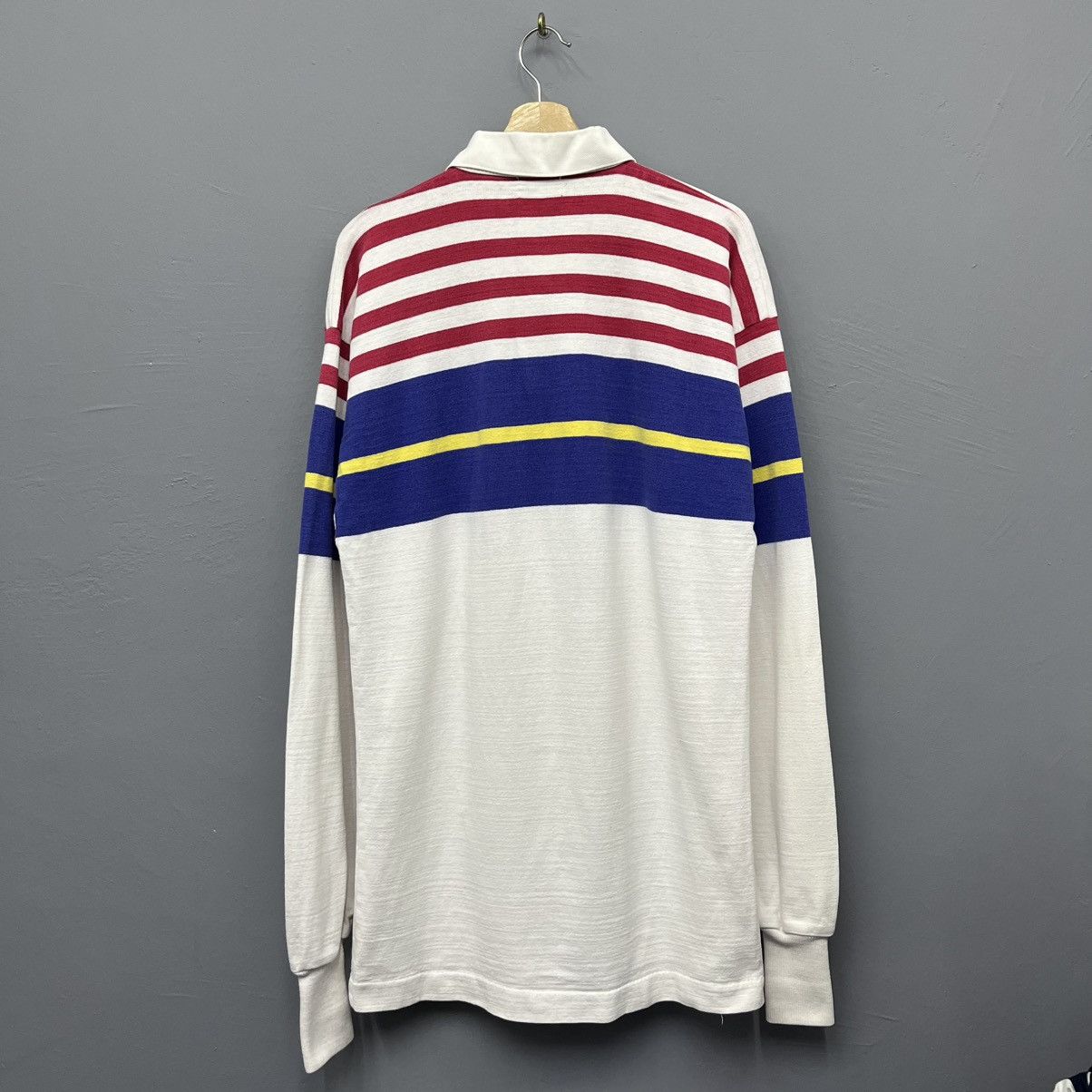 L.L. Bean Vintage 90s LL Bean Made in Usa Polo Rugby Shirt Size US L / EU 52-54 / 3 - 2 Thumbnail
