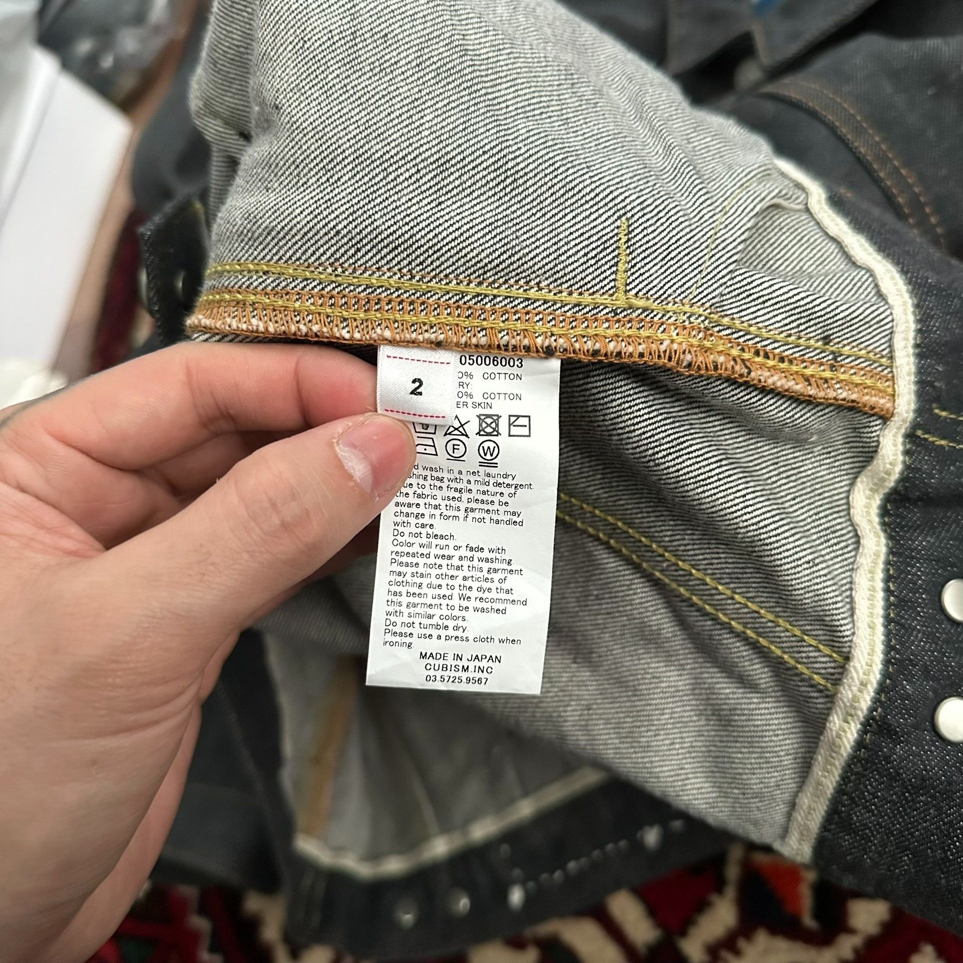 Visvim visvim 22AW ICT 101xx Denim Jacket Size US XXS / EU 40 - 9 Thumbnail