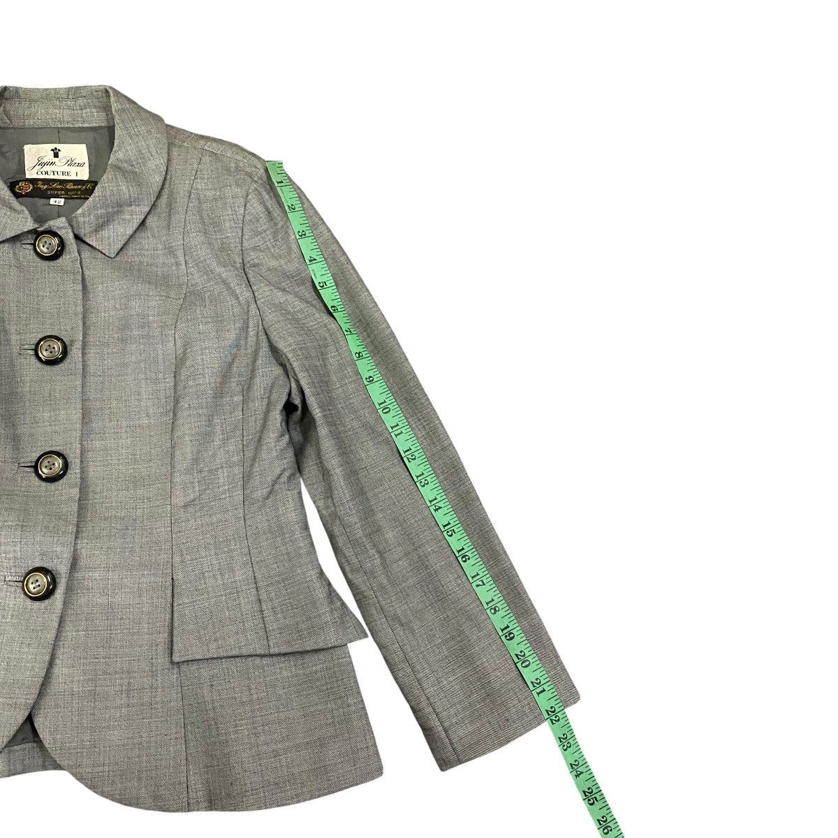 Loro Piana × Vintage Vintage Loro Piana X Jujin plaxa Button Jacket S Size Size M / US 6-8 / IT 42-44 - 14 Thumbnail