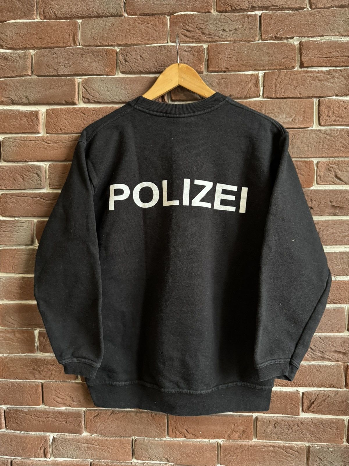 Vintage Polizei German 90s Vintage Crewneck Avant Garde Hype Rare Size US M / EU 48-50 / 2 - 1 Thumbnail