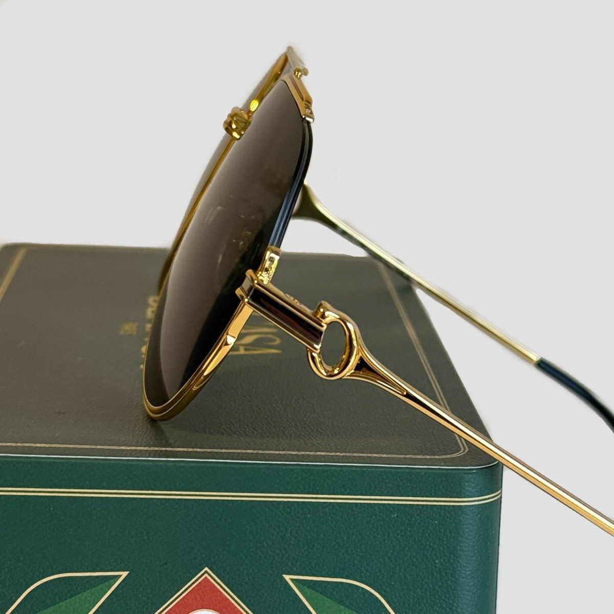 Casablanca Casablanca Stainless Steel Aviator Sunglasses Size ONE SIZE - 4 Thumbnail