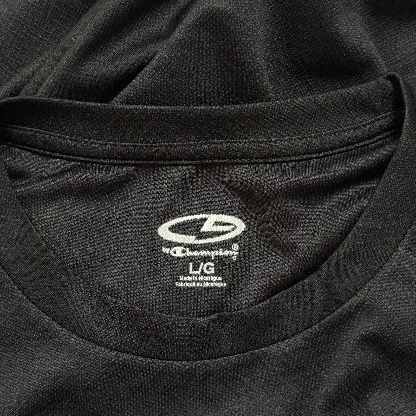 Champion Champion Black Athletic Tee | Sz L Size US L / EU 52-54 / 3 - 5 Thumbnail