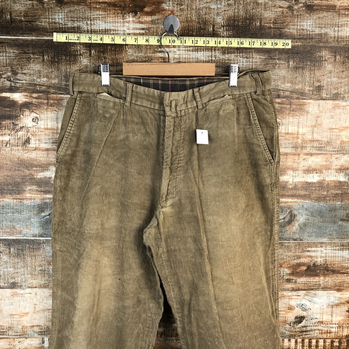 Japanese Brand Inspire Brown vintage Conduroy Pants #A1417 Size US 36 / EU 52 - 4 Thumbnail