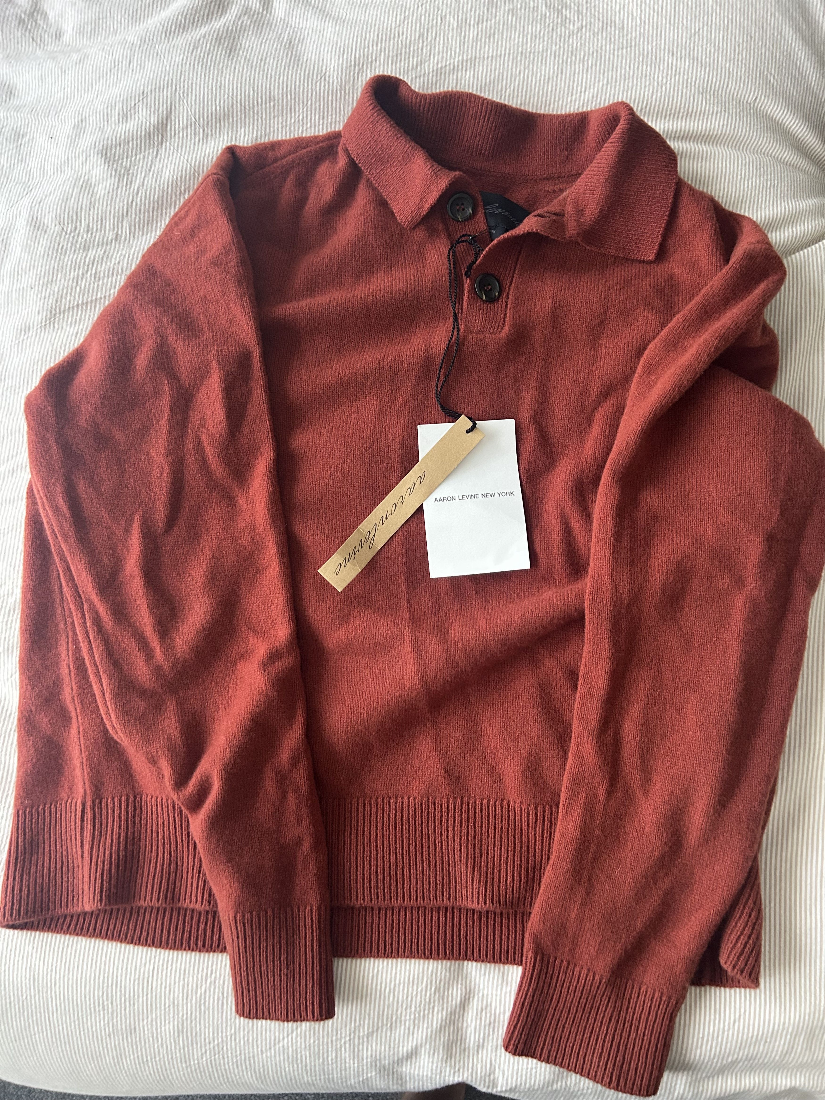 Other Aaron Levine Polo Sweater Size US L / EU 52-54 / 3 - 4 Thumbnail