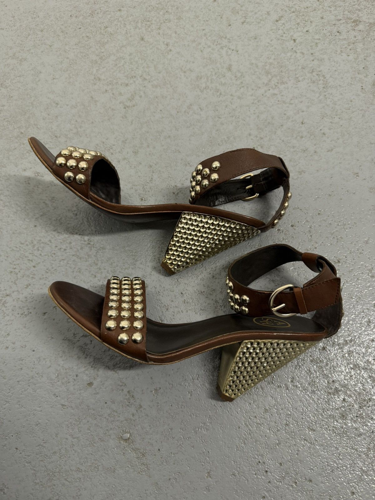 ASH Ash Studded Heel Boots Size US 8 / IT 38 - 9 Thumbnail