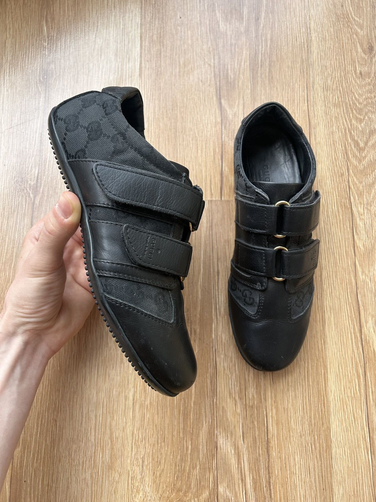 Gucci Gucci GG Monogram Low Top Sneakers Size US 6 / IT 36 - 1 Thumbnail