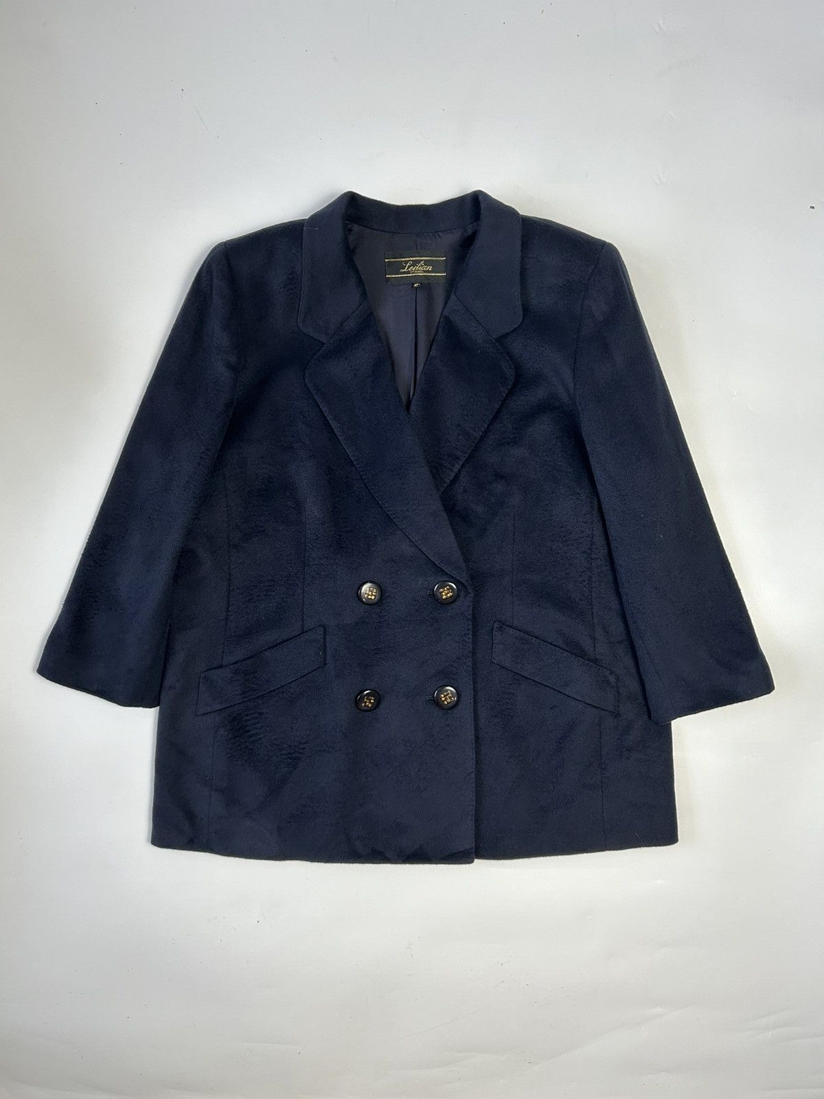 Designer 100% CASHMERE BY JULES TOURNIER MADE IN FRANCE WOOL BLAZER Size ONE SIZE - 1 Thumbnail