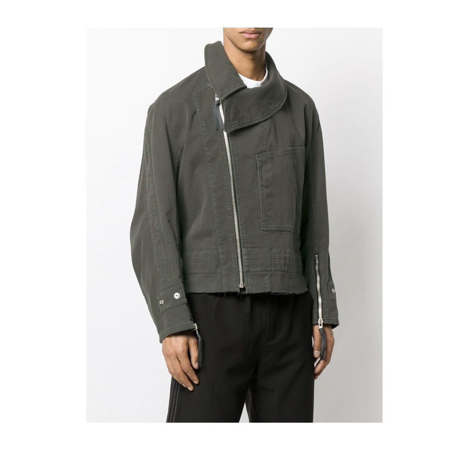Maison Margiela Maison Margiela Biker Jacket Size US M / EU 48-50 / 2 - 2 Thumbnail