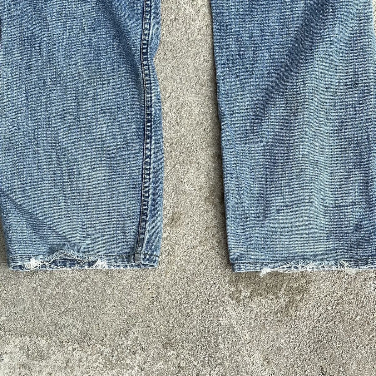 Levi's × Levi's Vintage Clothing “DISTRESSED SELVEDGED LEVIS” RARE WHITELINE SELVEDGE DENIM Size US 30 / EU 46 - 15 Thumbnail