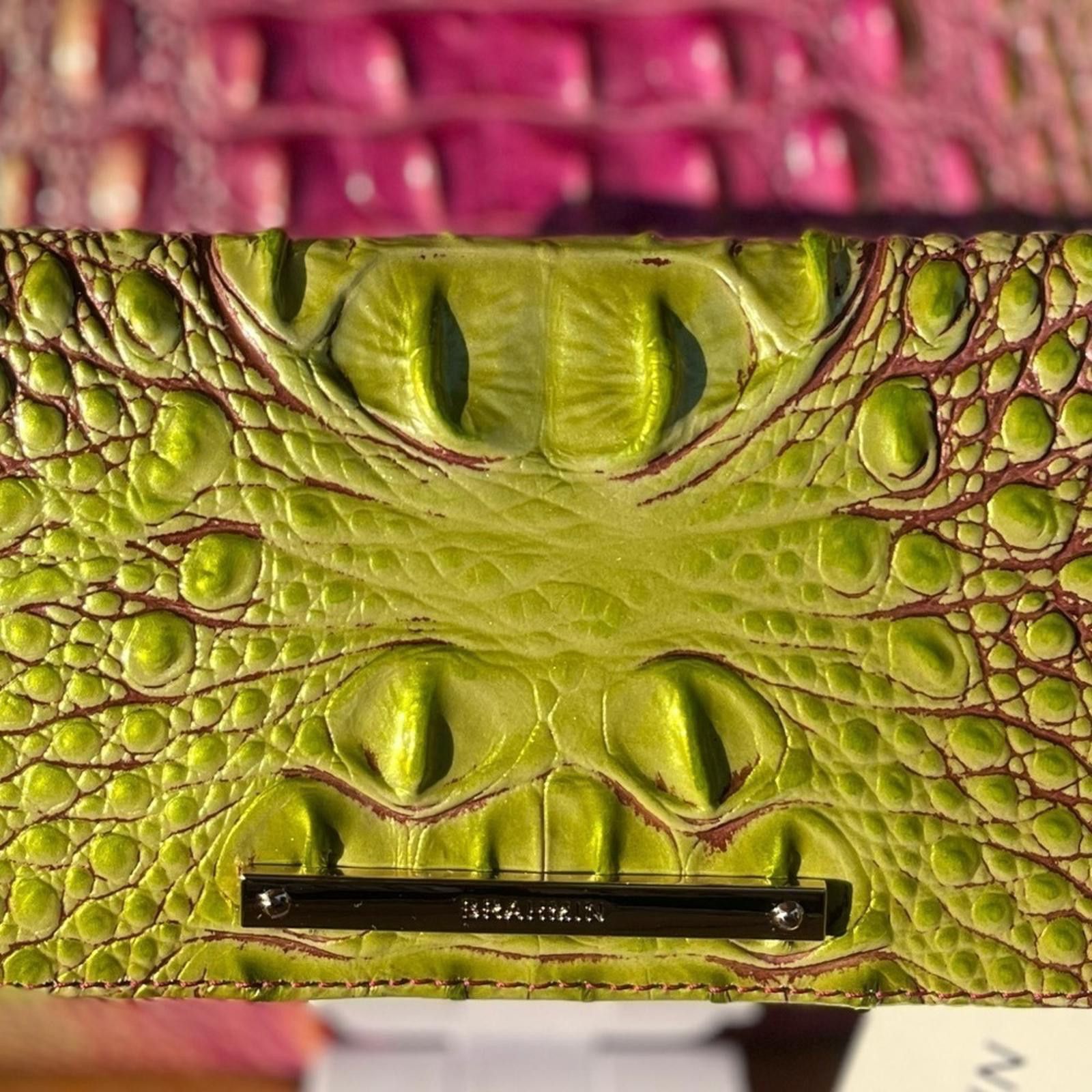 BRAHMIN Brahmin Bekka Limeade Melbourne Shoulder Bag & Wallet Size ONE SIZE - 8 Thumbnail