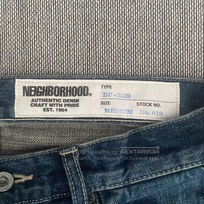Neighborhood Neighborhood size M Basic Washed Denim Jeans Size US 27 - 8 Thumbnail