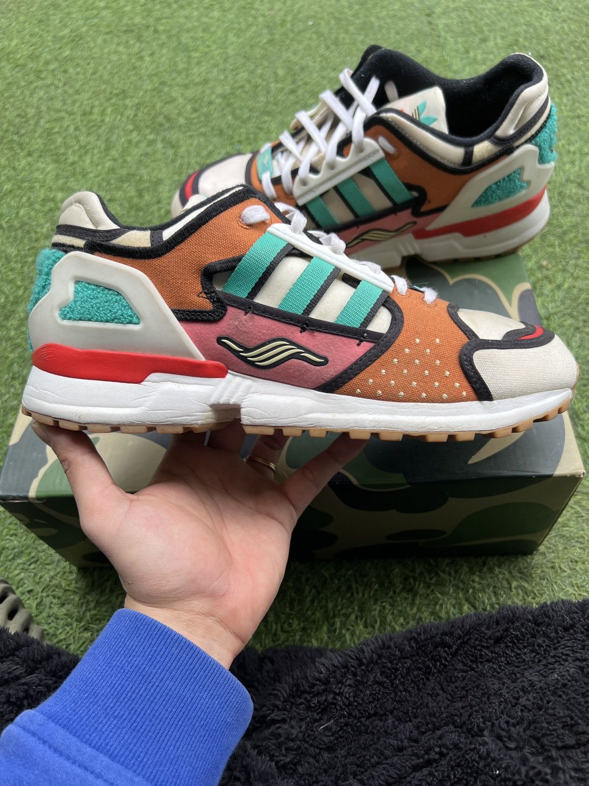 Adidas ZX Flux X The Simpson Burger HO5783