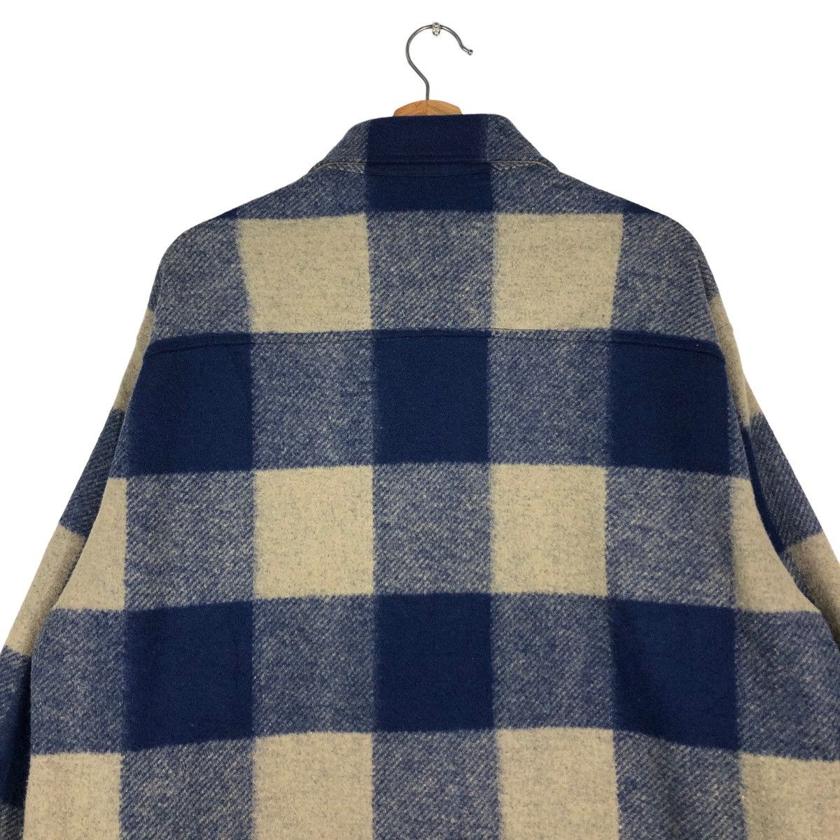 Japanese Brand Vintage Wool Flannel Shirt Jacket Uniqlo Japan Issey Miyake Size US M / EU 48-50 / 2 - 9 Thumbnail