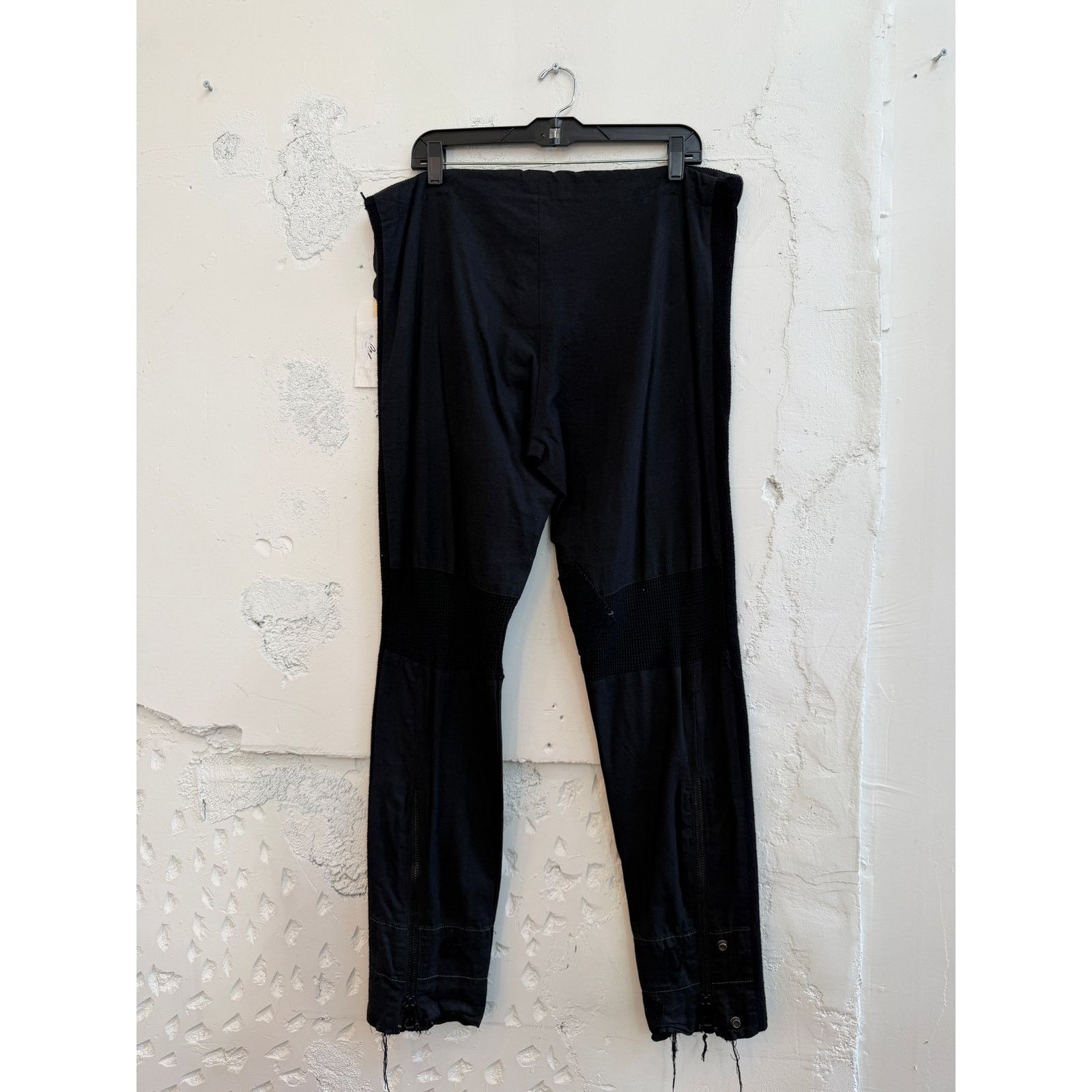 Greg Lauren Greg Lauren SAMPLE FW15 Black Tent Patchwork Pants Size US 34 / EU 50 - 5 Thumbnail