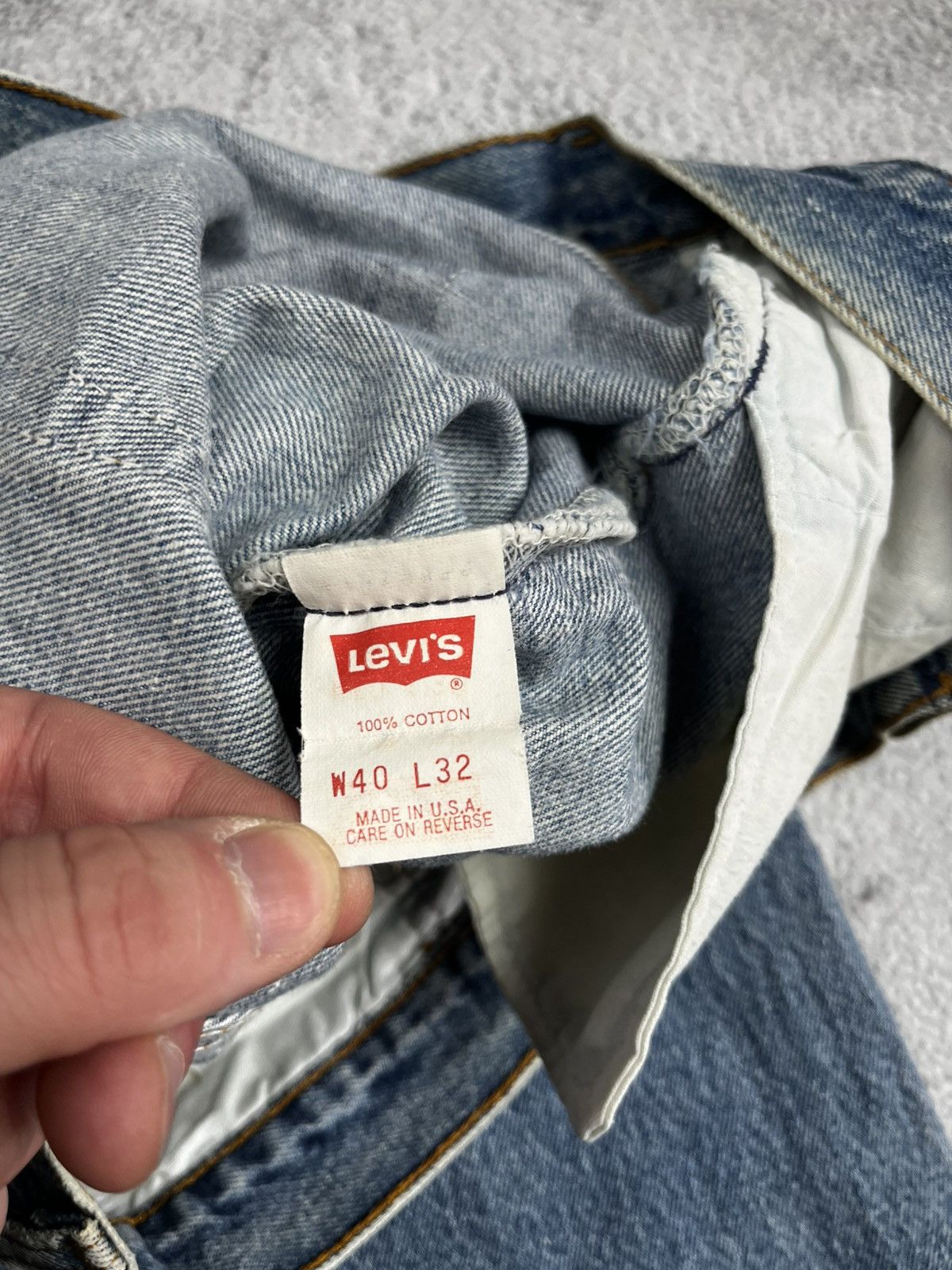 Levi's × Levi's Vintage Clothing Levi’s denim pants vintage made USA size 40/32 Size US 40 / EU 56 - 15 Thumbnail