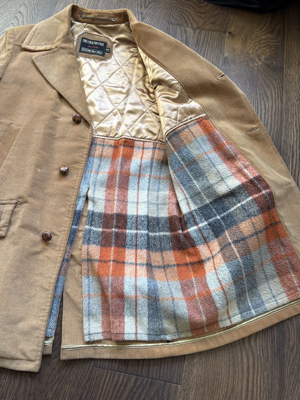 Sears Vintage 70s Sears The Country Coat Corduroy Size US L / EU 52-54 / 3 - 2 Thumbnail