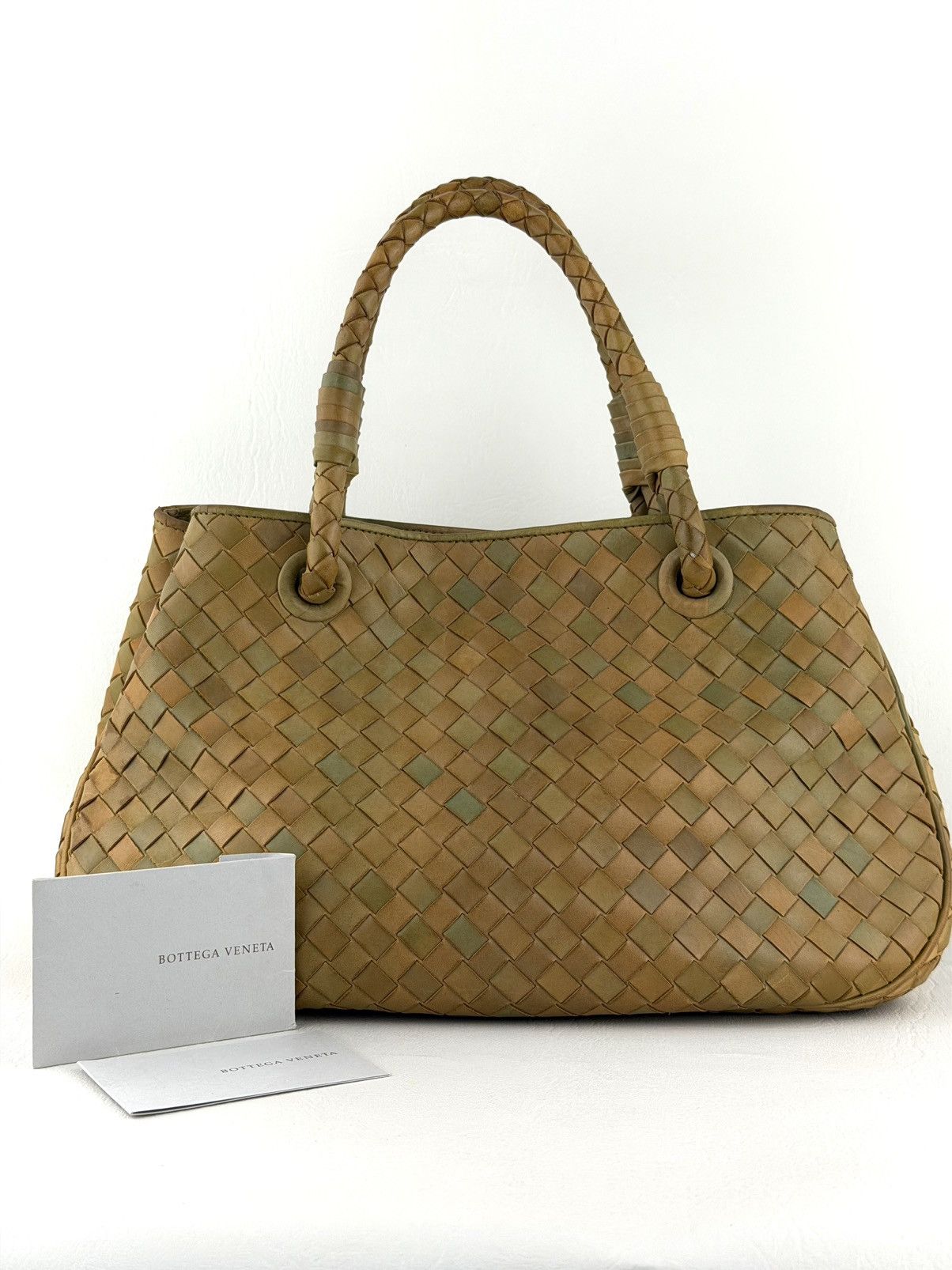 Bottega Veneta BOTTEGA VENETA Intrecciato Top Handle Bag Size ONE SIZE - 1 Thumbnail