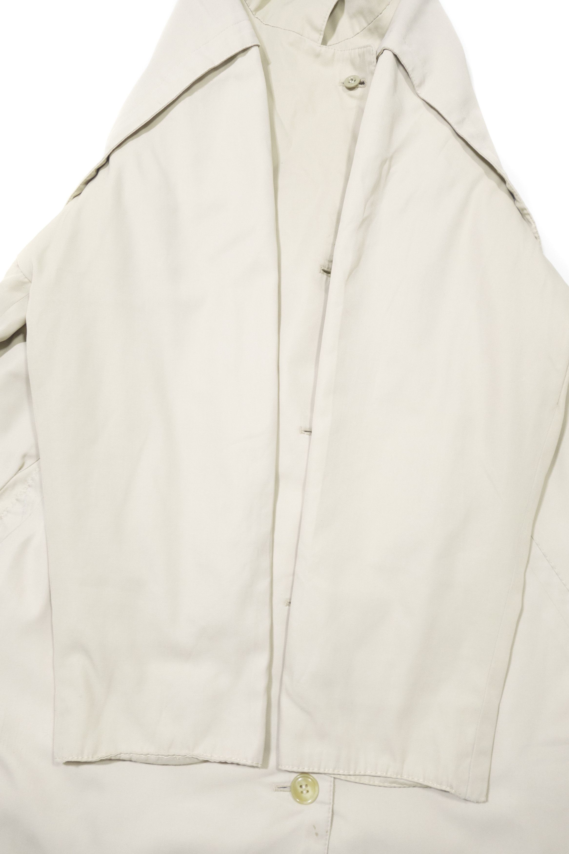 Burberry 90S Light Trench Coat Vintage Size L / US 10 / IT 46 - 6 Thumbnail