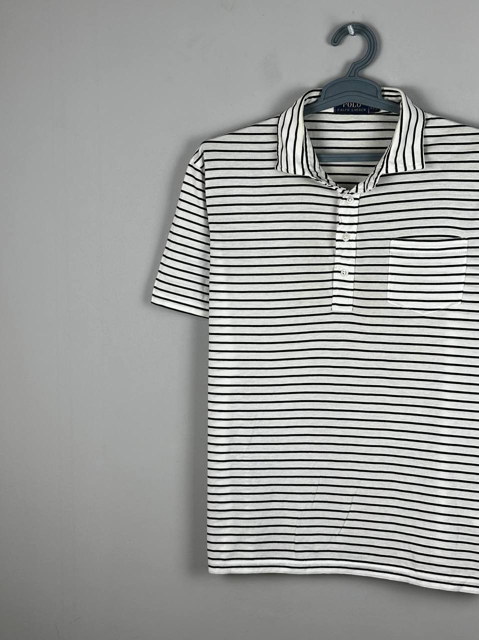 Polo Ralph Lauren Polo Ralph Lauren Luxury Striped Polo T Shirt Size US L / EU 52-54 / 3 - 2 Thumbnail