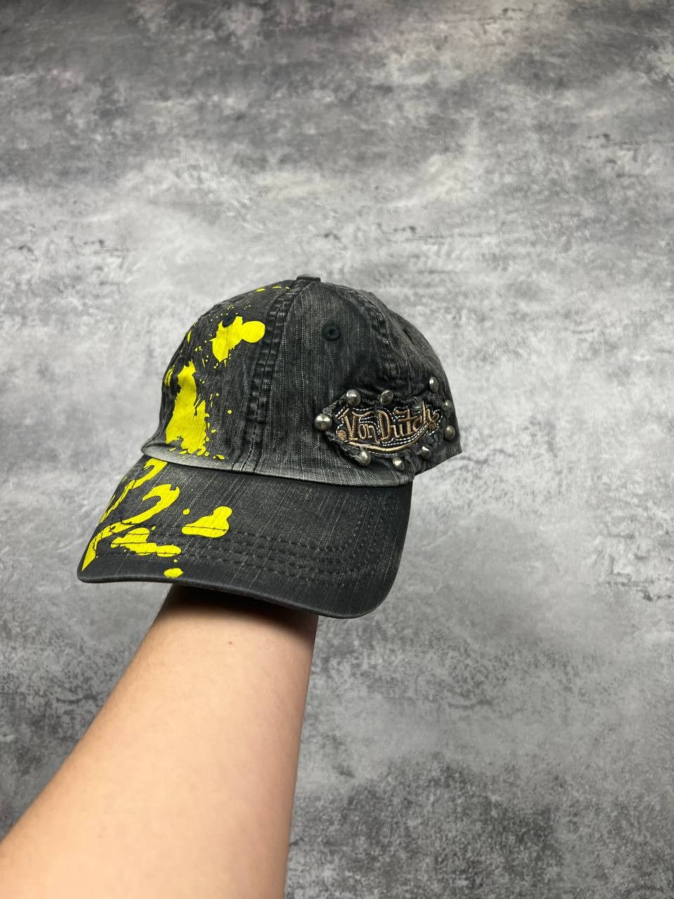 Vintage Vintage Von Dutch Cap Distressed Jeans Size ONE SIZE - 1 Thumbnail