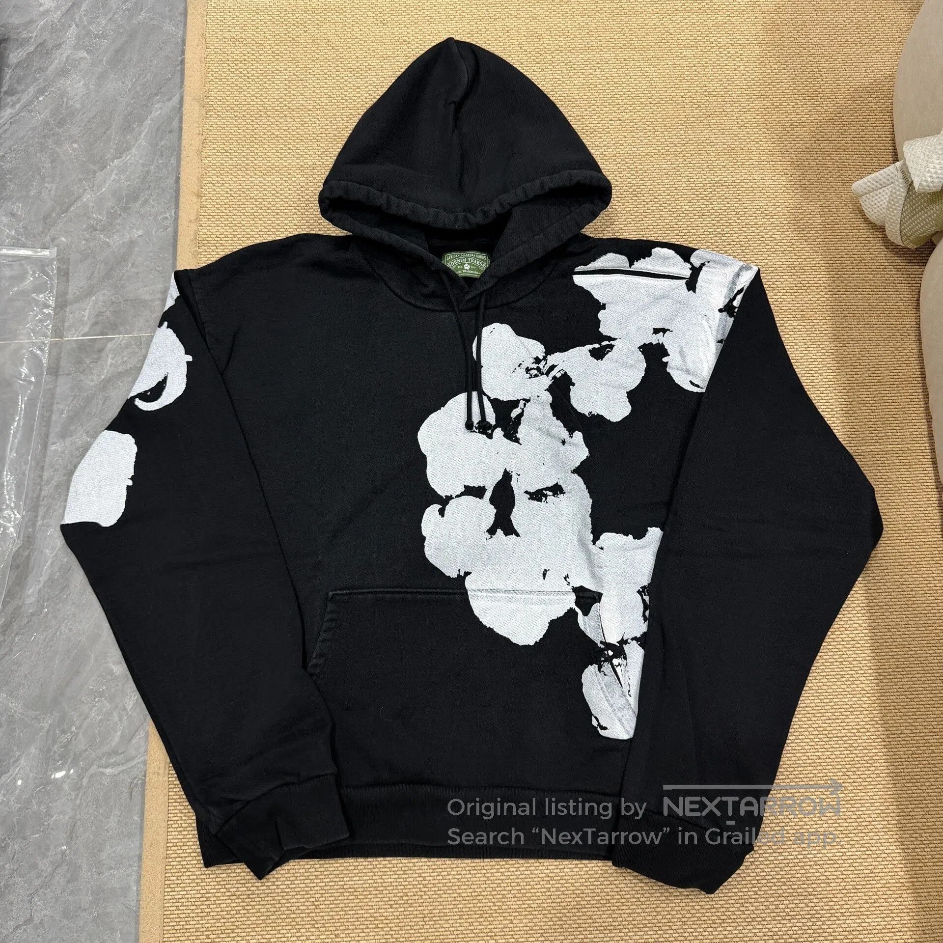 DENIM TEARS Denim Tears Biggie Cotton Fleece Hoodie. Size US XXL / EU 58 / 5 - 1 Thumbnail