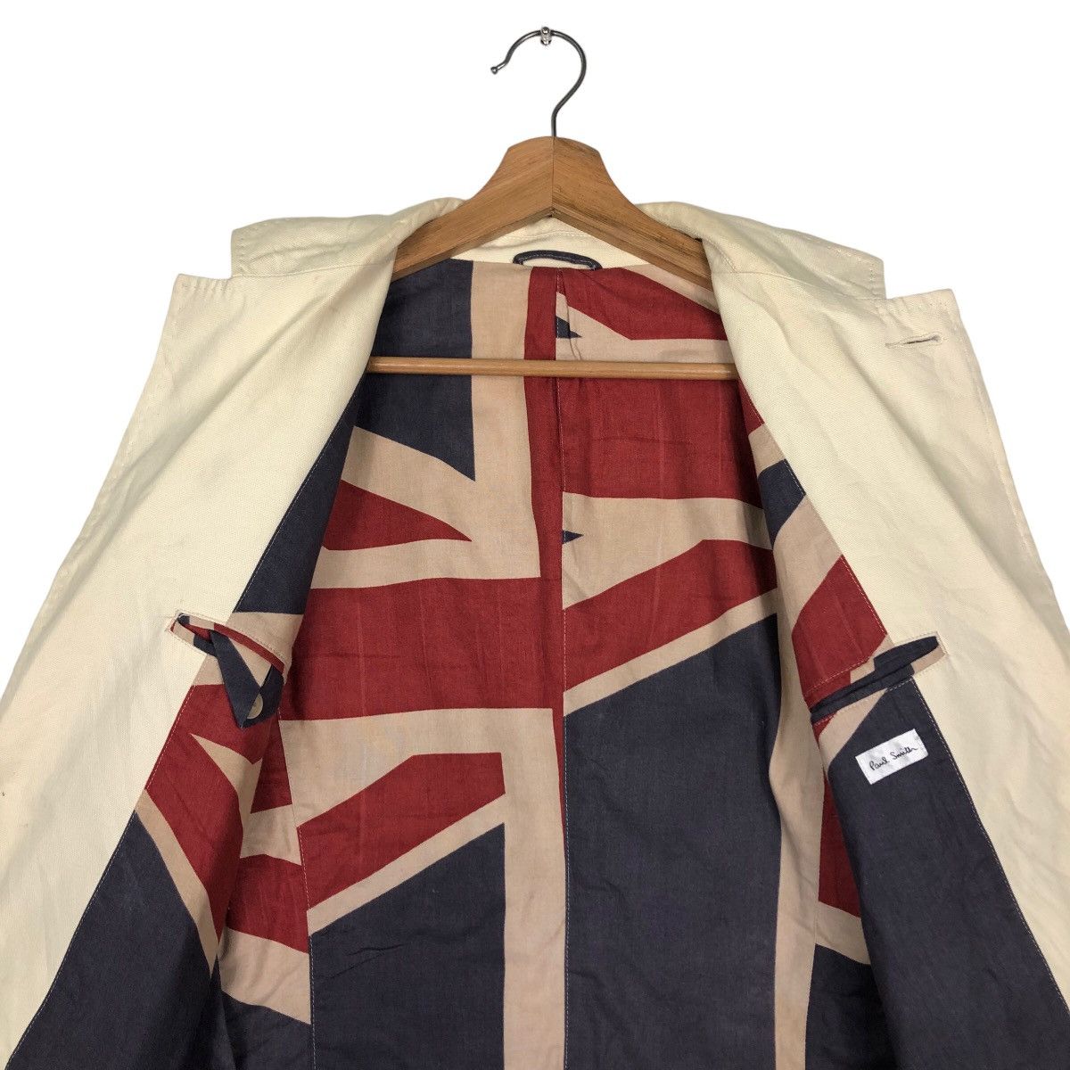 Japanese Brand 🔥Vintage Chore Jacket Paul Smith Big Flag United Kingdom Size US S / EU 44-46 / 1 - 14 Thumbnail